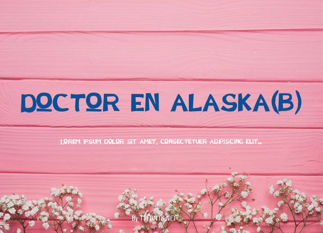 Doctor en Alaska(b) example